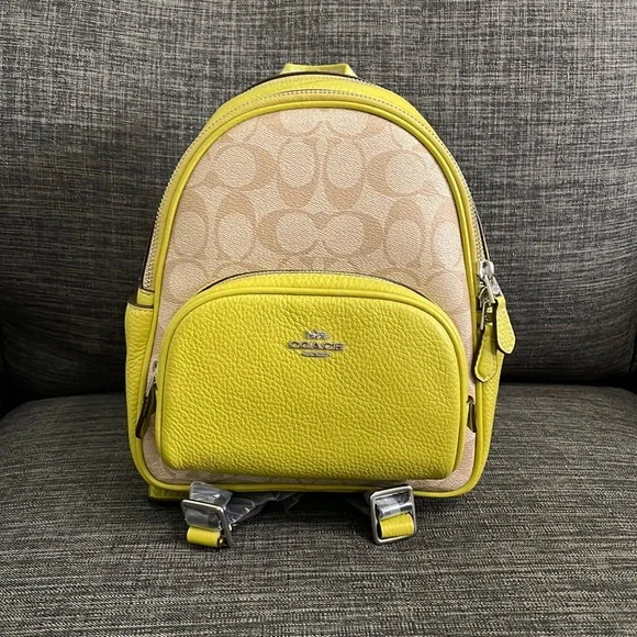 Coach | Bags | Coach Signature Mini Court Backpack In  display picture 3